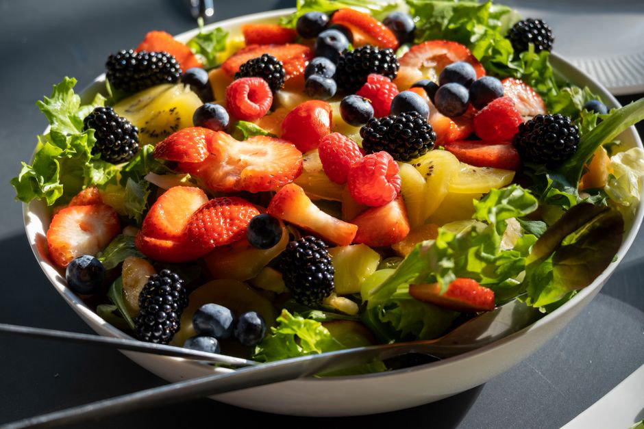 Drei-Früchte-Salat
