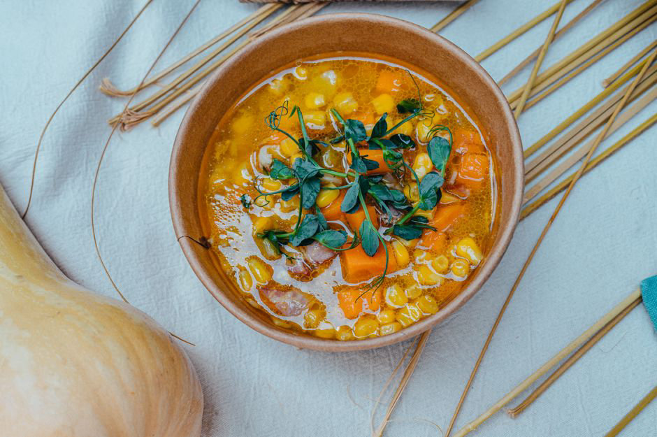 Cremige Maissuppe