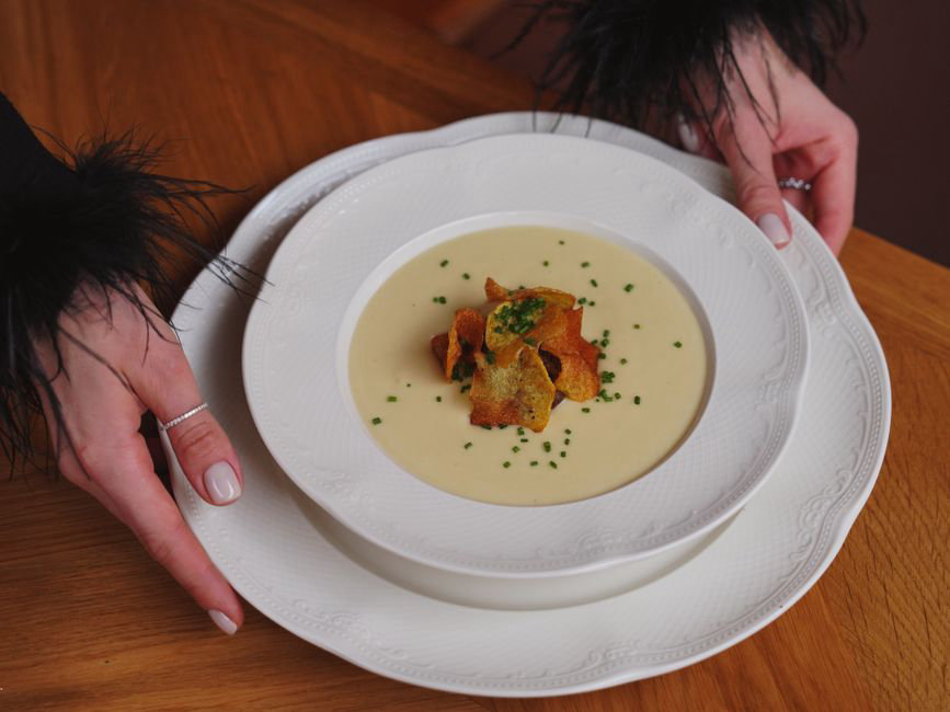 Kartoffelsuppe nach alter Art